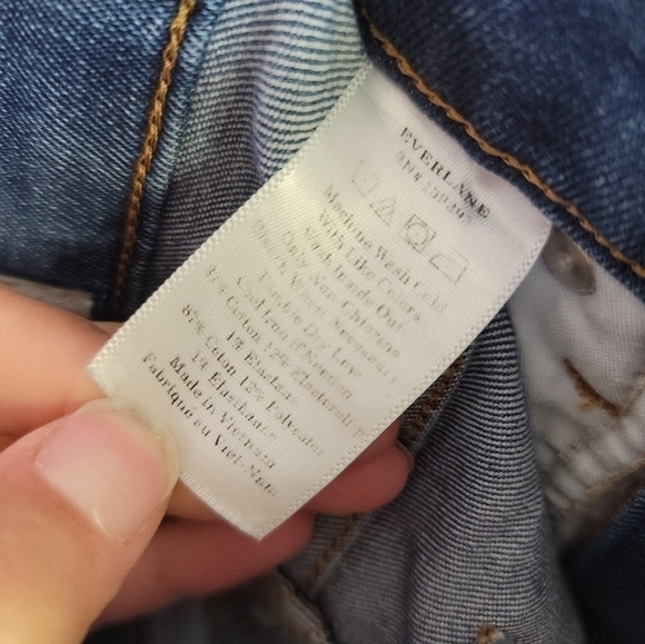 EVERLANE HIGE RISE SKINNY JEANS, SZ 26 - Picture 8 of 8